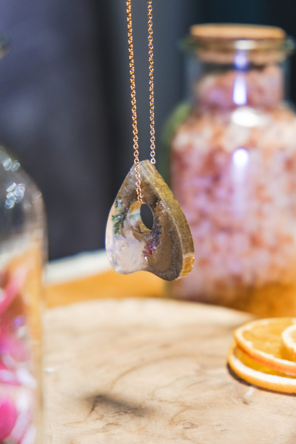 Collier Oeil de Ouija en Résine – Messager de l’Invisible – Image 2