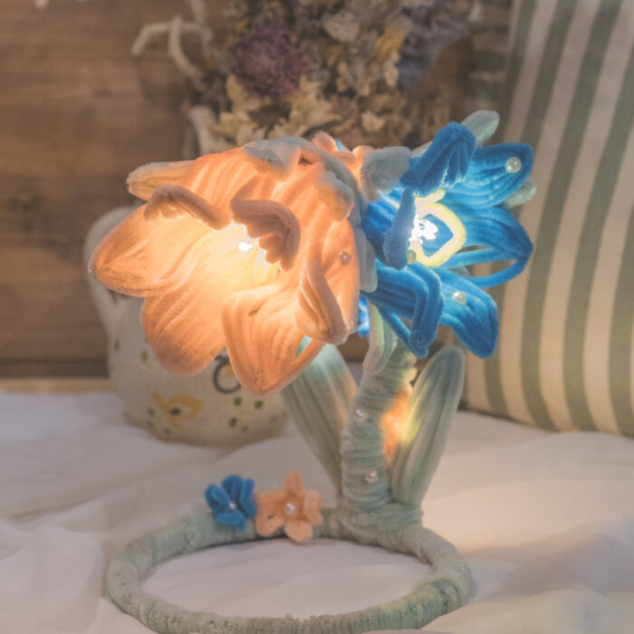 Lampe féerique faite main